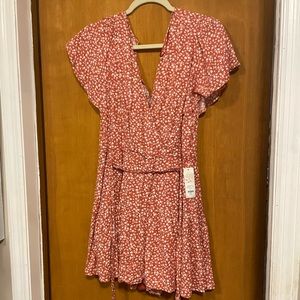 Francescas pink floral romper